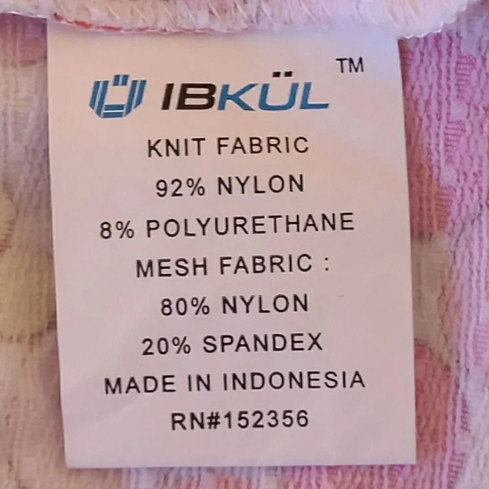 IBKUL Womens Pink Print Long Sleeve Sun Protection Cooling Top Large - Picture 6 of 13